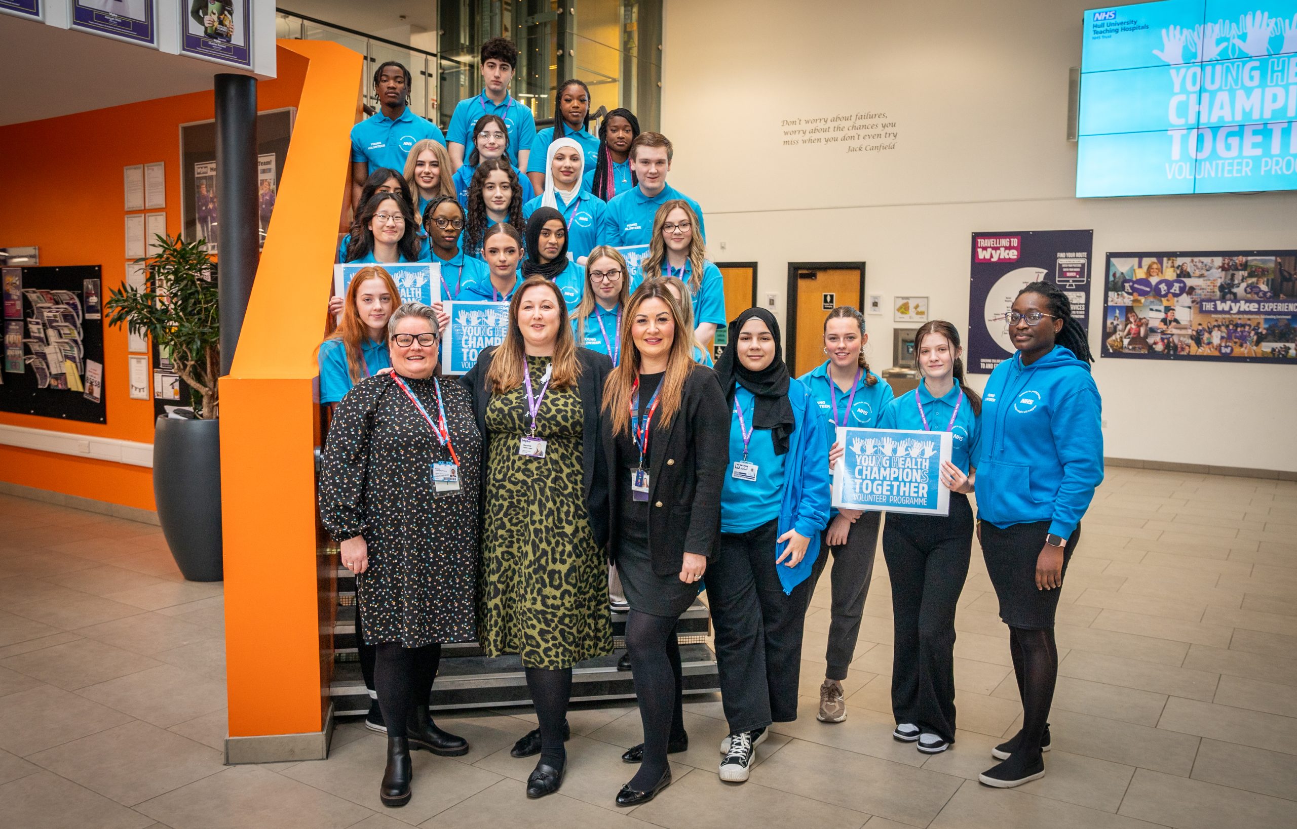 Wyke College students embrace new volunteering project